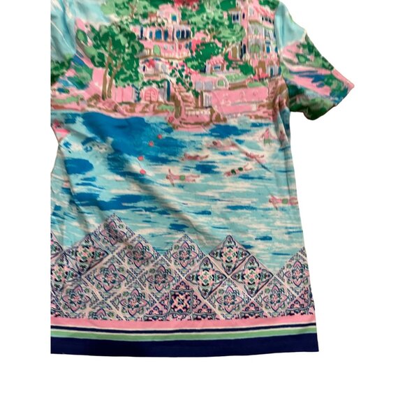 TALBOTS Womens Italy Vacay T Shirt Size Small - Picture 6 of 7